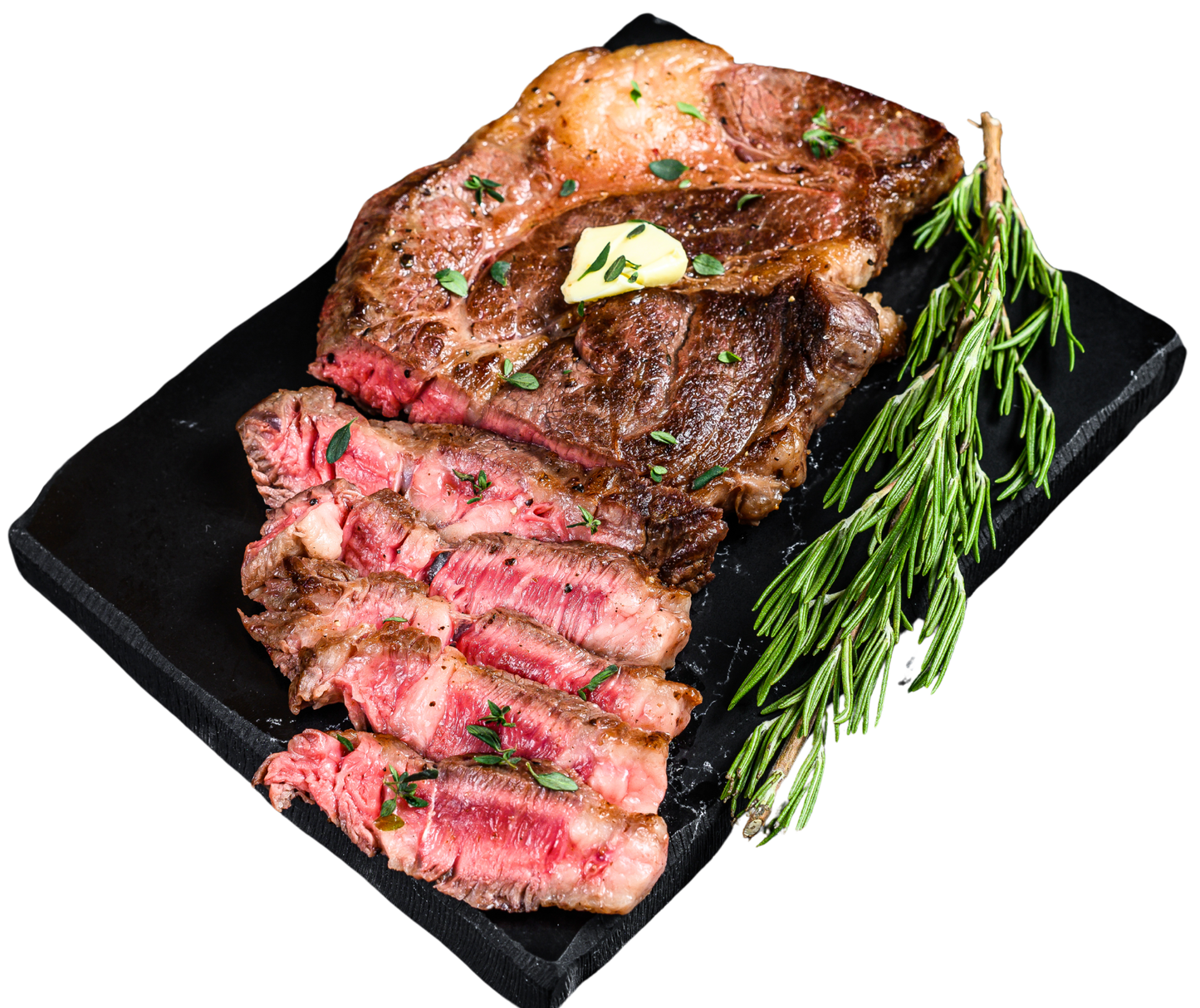 Qmeat Frozen Beef Ribeye Steak Western BBQ (440g)