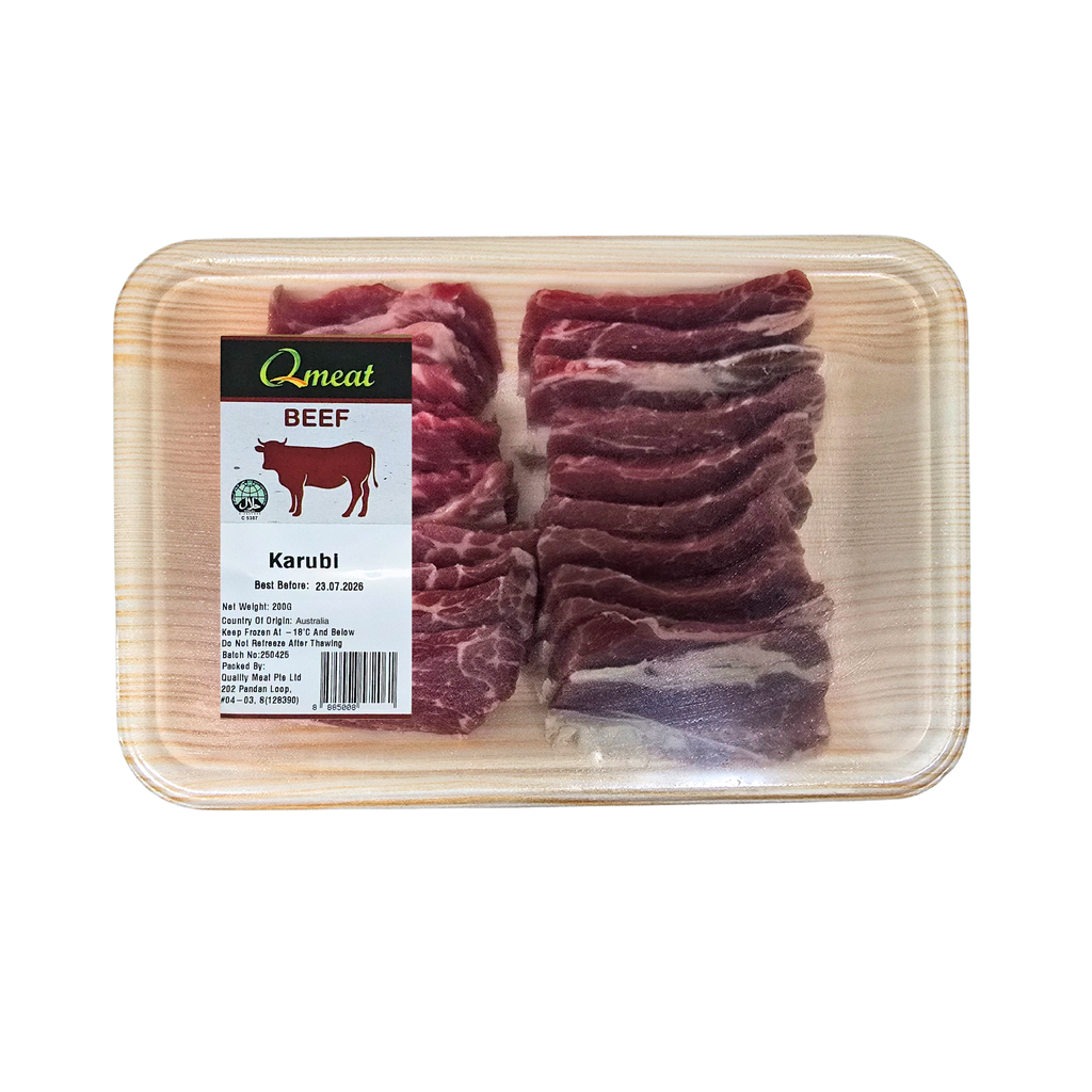 Qmeat Australian Air Flown Grass Fed Beef Karubi (200g)