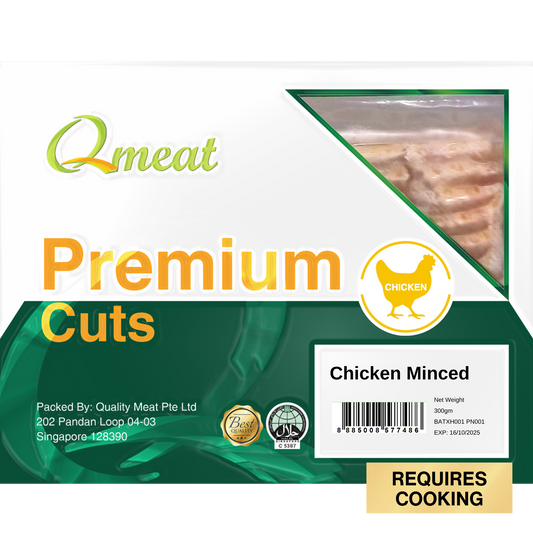 Qmeat Frozen Chicken Mince (300g)