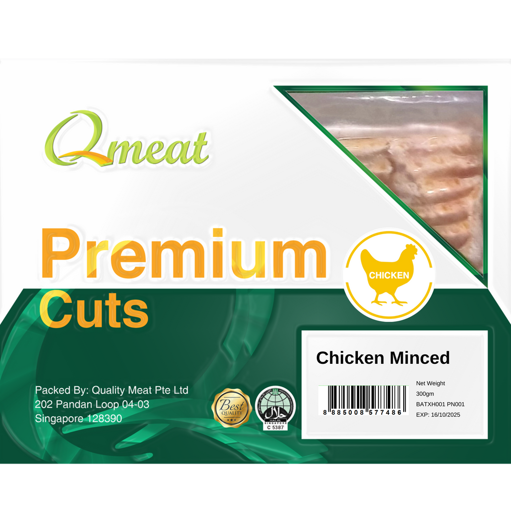 Qmeat Frozen Chicken Mince (300g)