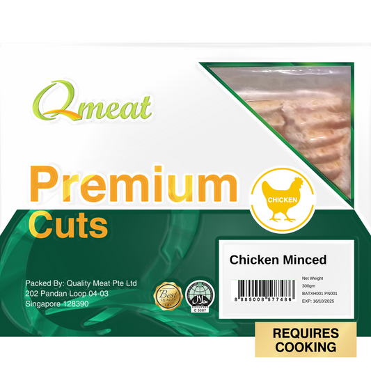 Qmeat Frozen Chicken Mince (300g)