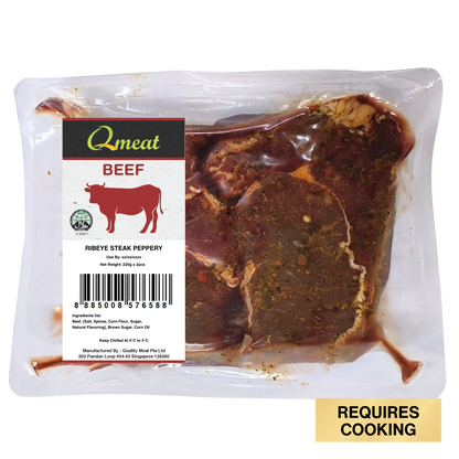 Marinated Ribeye Steak - Peppery (440g)