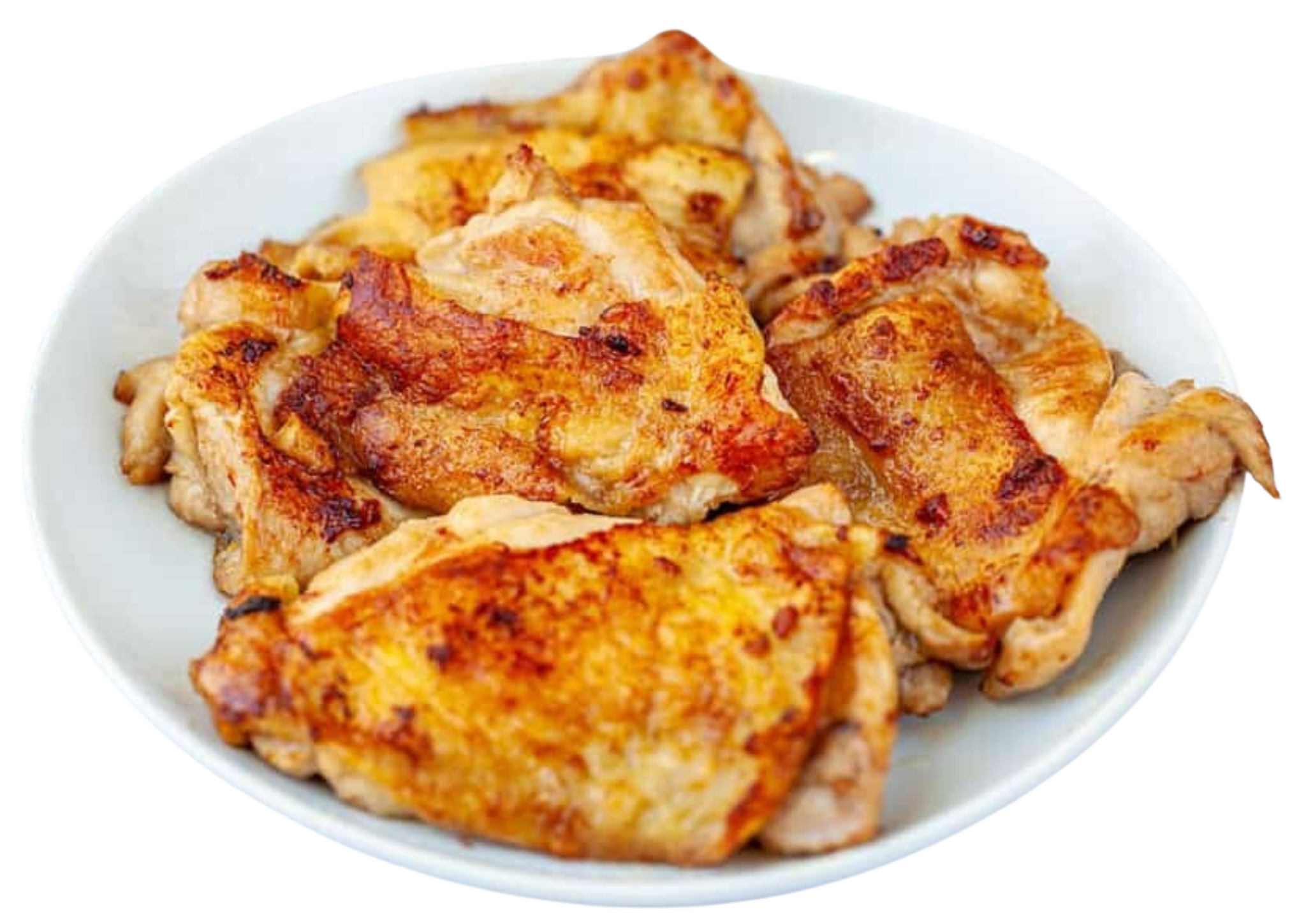 Qmeat Frozen Chicken Boneless leg Smokey BBQ (600g)