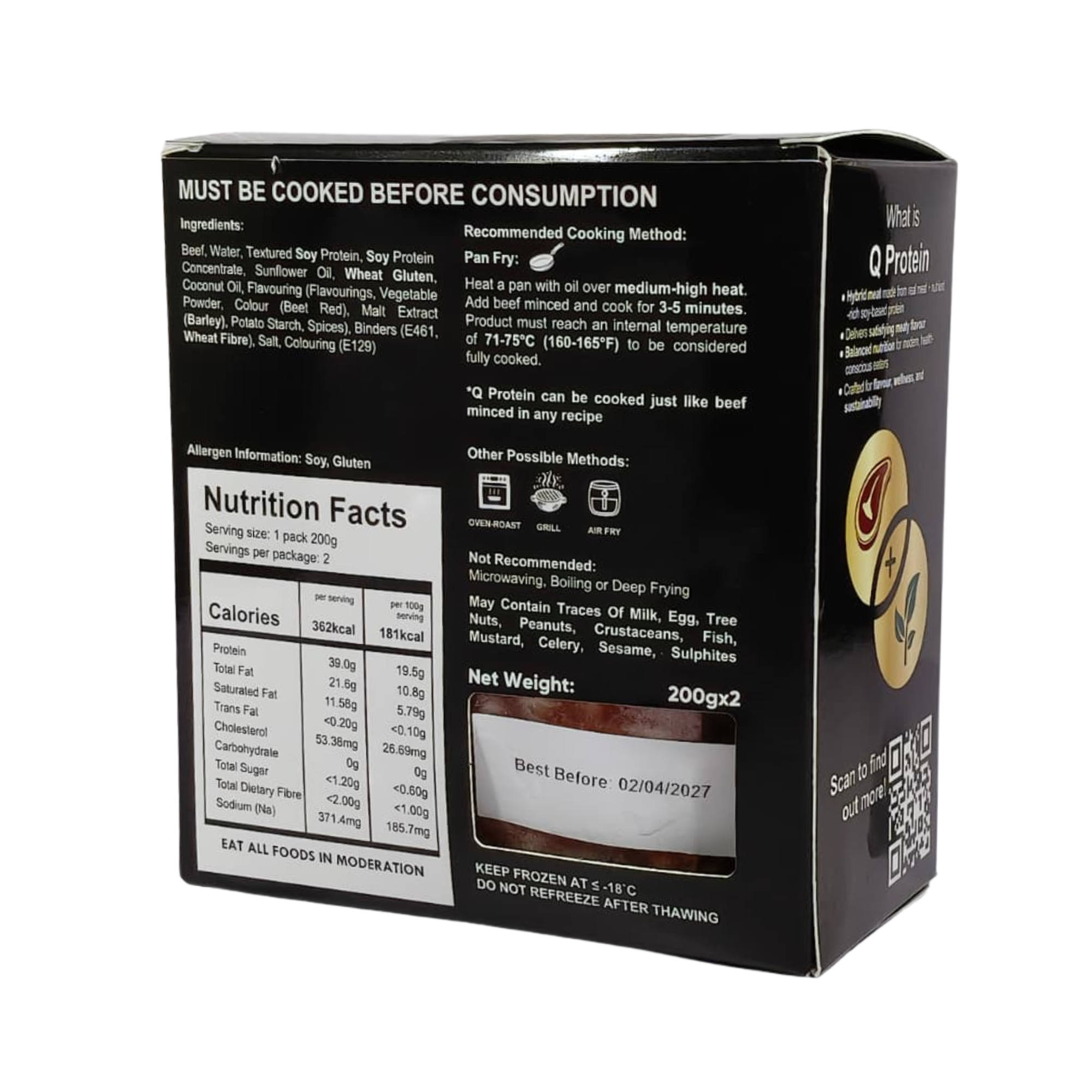 Q Protein Beef Minced