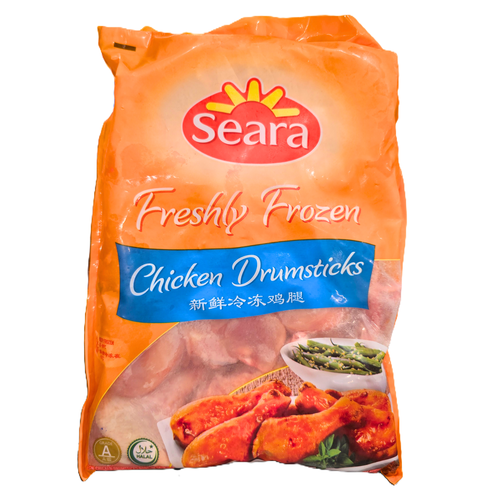 Seara Frozen Chicken Drumstick Skin On (2kg)