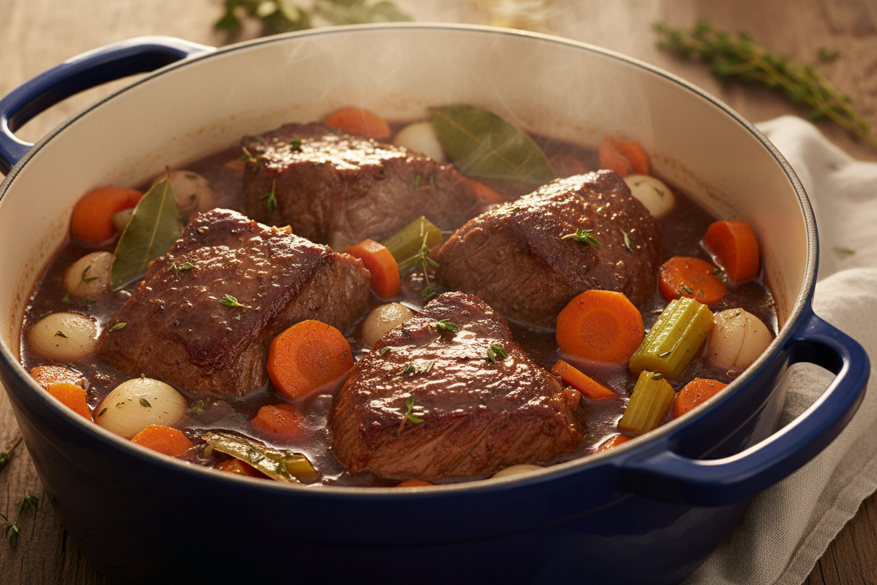 braising beef