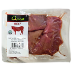 Qmeat Australian Air Flown Grass Fed Beef Top Side Cube (300g)