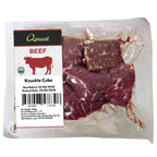 Qmeat Australian Air Flown Grass Fed Beef Knuckle Cube - Chilled (250g)